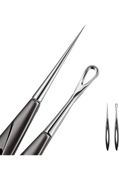 X SPRING Pimple Popper Tool, 2 PCS Blackhead Remover and Blemish Extractor Ki...