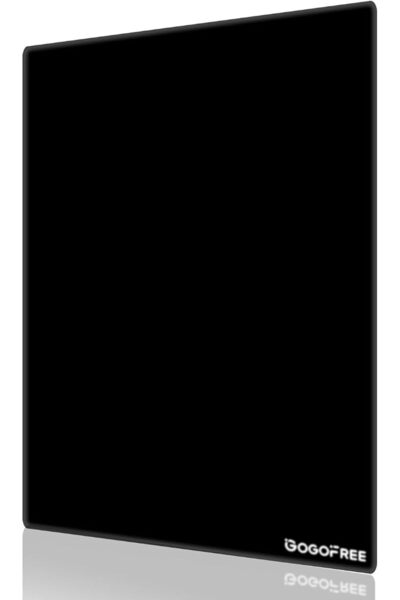 GENERAL Glass Mousepad with Hard Surface for Wireless Mouse, Ultra Smooth Mou...