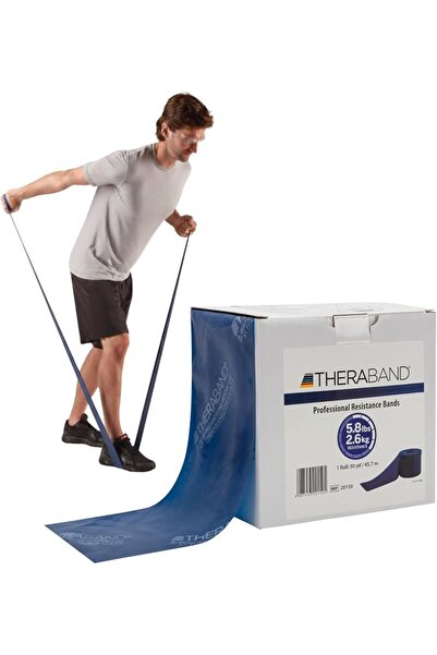 THERABAND Resistance Bands, 50 Yard Roll Professional Latex Elastic Fitness B...
