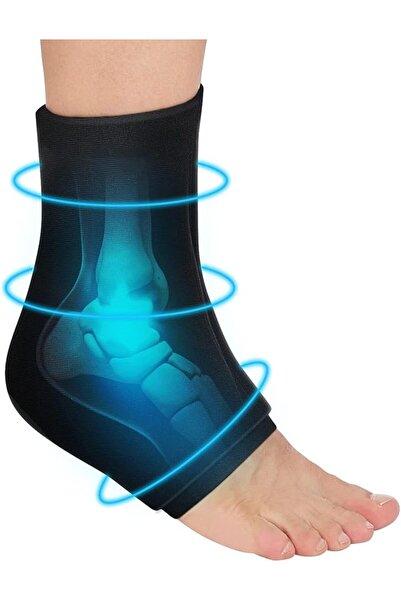 EXCEFORE Ankle Ice Pack Wrap Flexible Ankle Ice Pack for Injuries Reusable Ge...