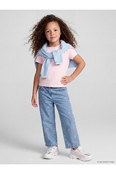 LC Waikiki I Embroidered Girls' Jean Pants from Freezen Store