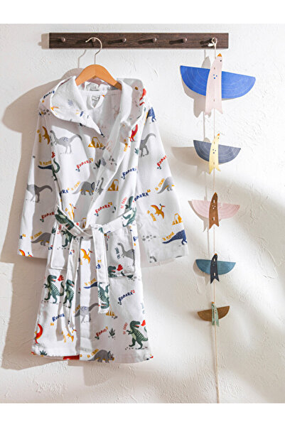 LC Waikiki I Dinosaur Printed Girls' Bathrobe from Freezen Store