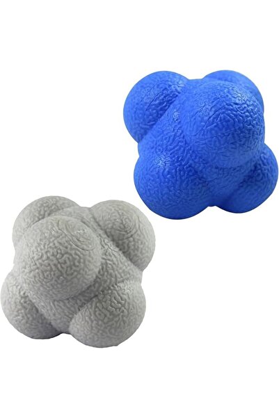 ALMEKAQUZ 2 Pcs Reaction Ball, Speed Elastic Sensitive Deflecting Ball, Refle...