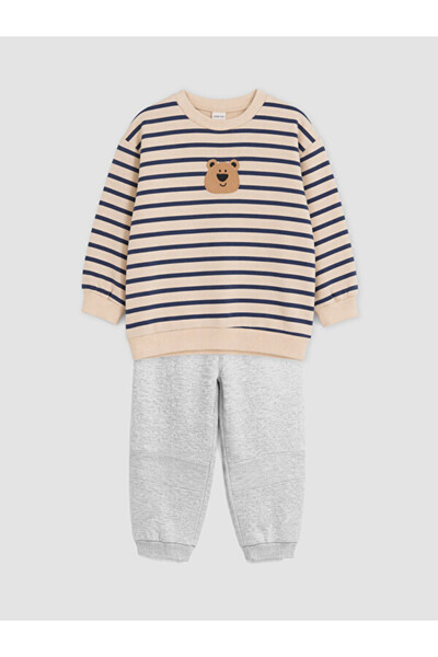 LC Waikiki I Embroidered Striped Baby Boy Tracksuit Set from Freezen Store