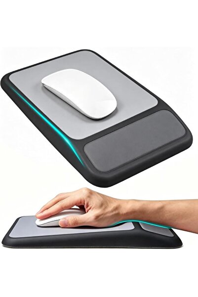 GENERAL Ergonomic Mouse Pad with Wrist Rest, Soft Memory Foam and Slope Desig...