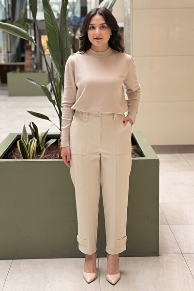 sentez giyim Sentez Matrix Apoletli Trousers