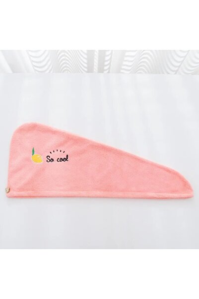 Choice lemon 1pc Quickly Dry Hair Hat Super Absorbent Soft Bathroom Women Hea...