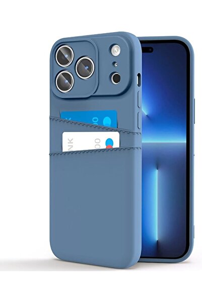 GENERAL Wallet Case for iPhone 17 Pro Max,Silicone Case with 2 Card Holder Sl...