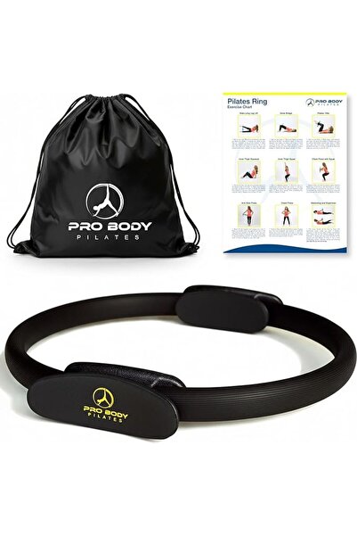 ProBody Pilates حلقة تمارين بيلاتيس، حلقة لياقة غير قابلة للكسر لشد عضلات الف...