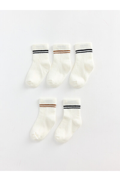 LC Waikiki I Striped Baby Boy 5-Piece Sock Set from Freezen Store