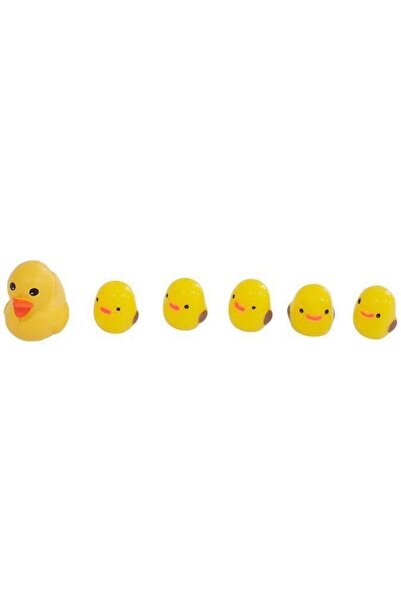 GENERAL 5 Piece Cute Yellow Duck Car Ornaments, 1 Big Duck and 4 Small Ducks,...