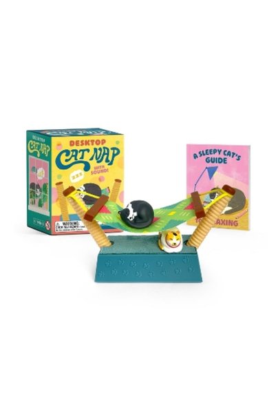 Running Press Miniature Editions Επιτραπέζιο Cat Nap : Με ήχο!