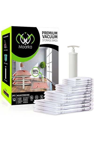 GENERAL Vacuum Storage Bags - multiple sets of Space Saver Sealer Compression...