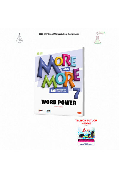 Fenomen Yayıncılık 2026-2027 7. Sınıf More & More WordPower Kelime Bankası Te...