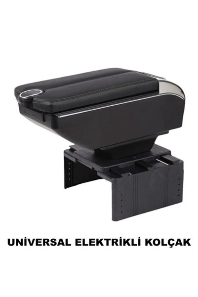 TRENDLIFEOTO Oto Kolçak Kol Dayama Çift Açılır 7 Usb Girişli Tüm Araçlara Uyu...