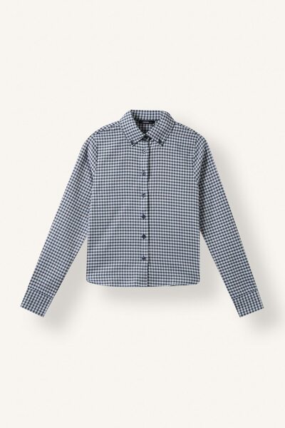 DeFacto Fitted Checkered Long Sleeve Shirt I6503Ax26Au
