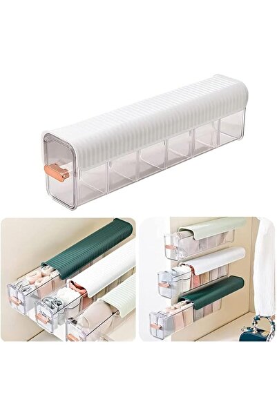 Spaceshoop Valuetalk Minimalist Modern Drawer Organizer, Wall Mount 6 Cell St...