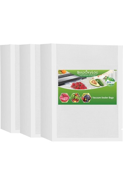 GENERAL 25X33cm Vacuum Sealer Bags 300ct for Food Storage