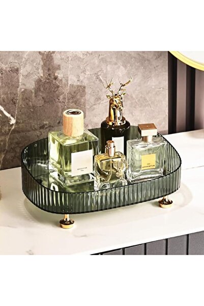 GENERAL Makeup Perfume Organizer, Vanity Tray, Cosmetic Skincare Organizer, C...