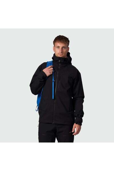 NORTHFINDER KLANEC – geacă softshell outdoor 3 straturi pentru bărbați, negru...