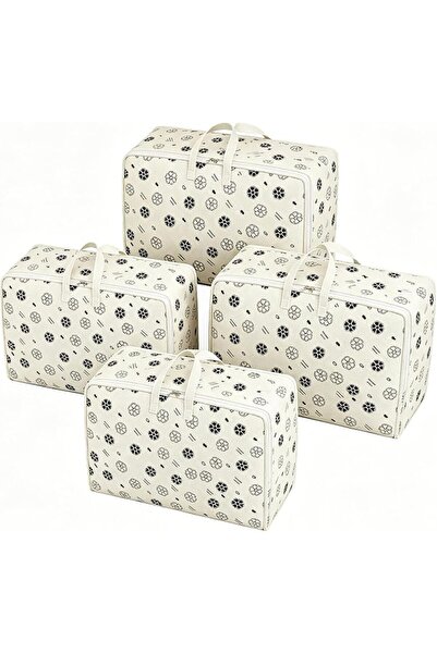 Tazweeq 4PCS Moving Bags, Large Storage Laundry Bags with Strong Zippers and ...