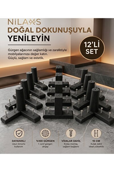 Genel Markalar Ahşap koltuk ayağı