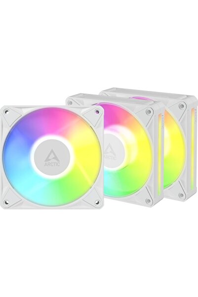 Arctic BioniX P12 A-RGB, kit 3 x 120mm PWM, 450 - 3000 RPM, Alb
