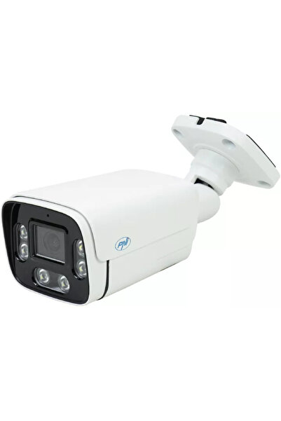 PNI Camera supraveghere video IP780 8MP 4K IP 6 LED-uri IR IP66 alb