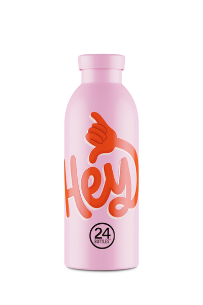 24Bottles Clima Bottle Hey Pink Paslanmaz Çelik Termos 500 ml Pembe