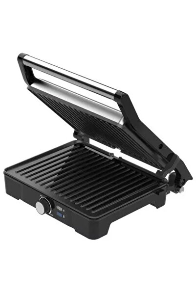 AENO Gratar electric EG2 Antiaderent 2000W 210 grade C Negru Argintiu