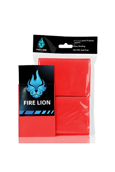 Choice Red 66x91mm 100PCS 66x91mm 2.60x3.58inch Matte Katana Trading Card Sle...