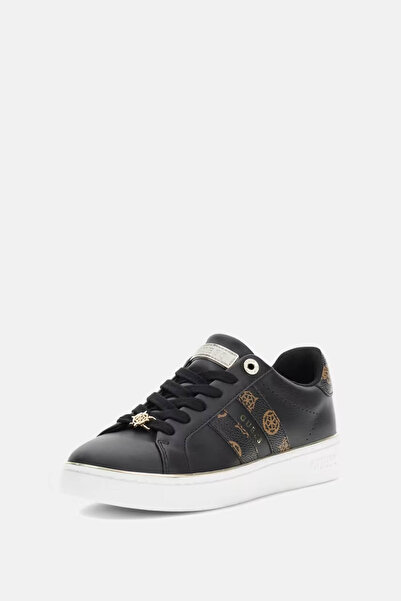 Guess Barlie fux deri Siyah Kadın Sneaker Fltbrlele12