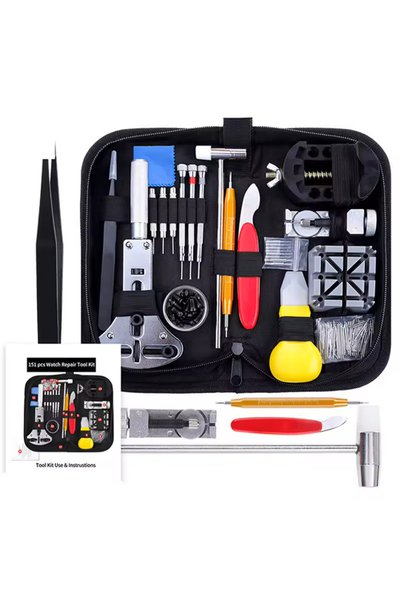 Velkyn Watch Repair Tool Set, Case Opener for Watch Battery Replacement & Tim...