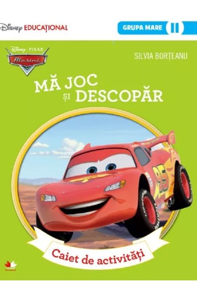 Litera Educational Masini. Ma joc si descopar. Caiet de activitati - Grupa Ma...
