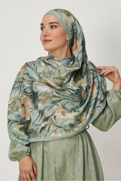 Alvina شال من الخيزران 4803