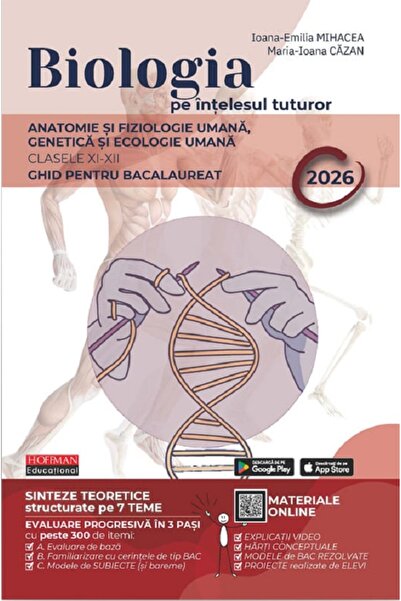 HOFFMAN Biologia pe intelesul tuturor - Clasele 11-12 - Ghid pentru Bacalaure...