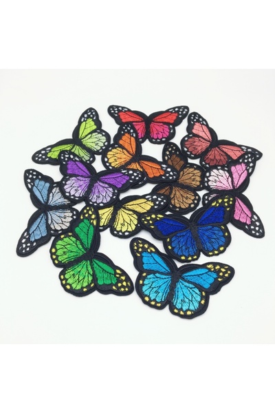 Choice CT-LU01-12PCS 12pcs Embroideried Iron On Patches Daisy Sunflower Bee B...