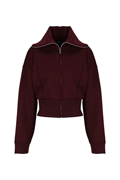 Discovery Expedition D6WL-SWT3558 Bordo Kadın Sweatshirt
