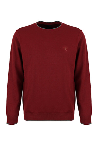 Fabrika Bordo Erkek Sweatshirt F5WM-SWT 2276