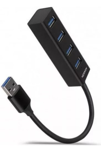 Axagon Hub USB HUE-M1A 4x USB 3.2 Negru