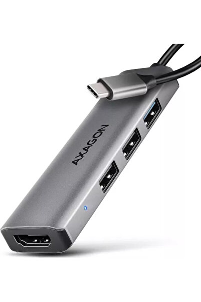 Axagon Hub USB HMC-H3A, USB-C, USB-A, HDMI