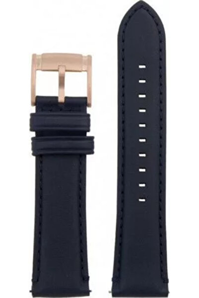 Fossil Curea ceas FS4835 Piele 22 mm Albastru