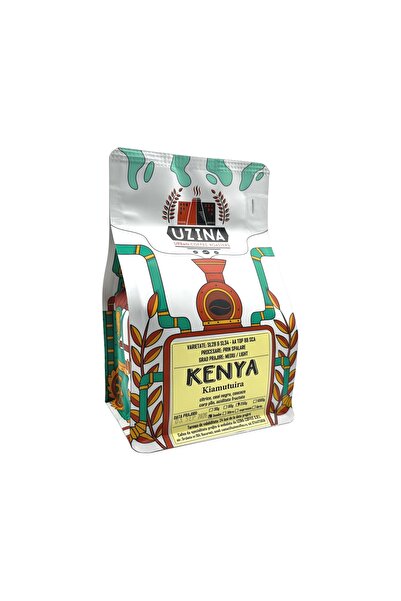 Uzina Coffee Kenya Kiamutuira AA TOP, Cafea de specialitate, Boabe, 100% Arab...