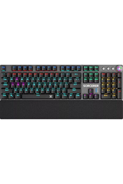 CANYON Tastatură Gaming mecanică US Gri închis