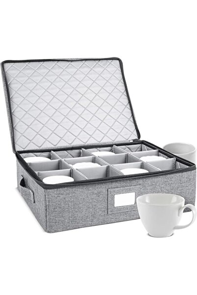 GENERAL storageLAB China Storage Set, Hard Shell and Stackable, for Dinnerwar...