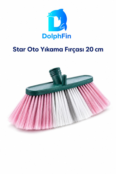 DolphFin Star Car Wash Brush 20 cm Multi-Colored