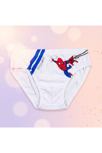Marvel Spider-Man Chiloți Spider-Man pentru băieți – Set din bumbac din 3 piese