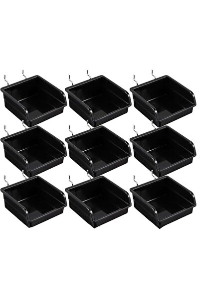 KASTWAVE Pegboard Bins, Garage Workbench Bins Cups, Peg Board Accessories Kit...
