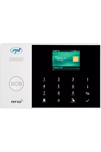 PNI Sistem de alarmă wireless SafeHouse HS600 Wifi GSM 4G 90 de zone wireless...