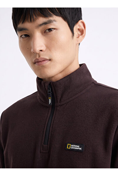 NATIONAL GEOGRAPHIC Kahverengi Erkek Sweatshirt N6WM-SWT4102